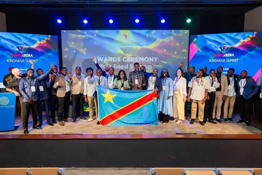 Best Seed Startup Award – AfricArena DRC